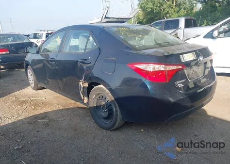 2018 Toyota Corolla Le из США, поврежденный, VIN 2T1BURHE0JC026607